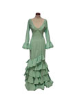 Taille 40, Robe Flamenco Modèle Lolita. Vert Citron 123.967€ #50759LOLITAVRDLMA40
